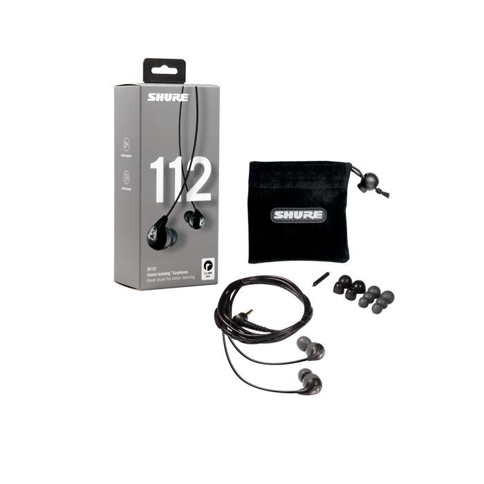 SHURE SE112 / SE 112 Sound Isolating Earphones Original