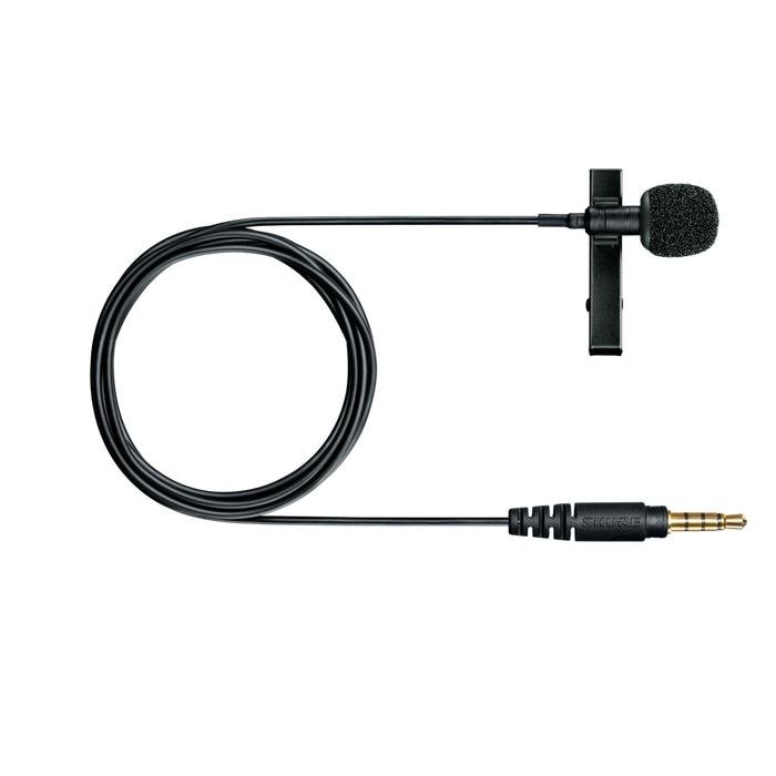 SHURE MVL / MV L Lavalier Microphone for Smartphone or Tablet Original