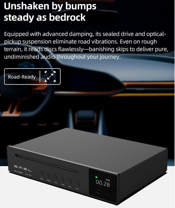 SMSL PL150 / PL 150 / PL-150 Hi-Fi CD Player CS43198 DAC Original