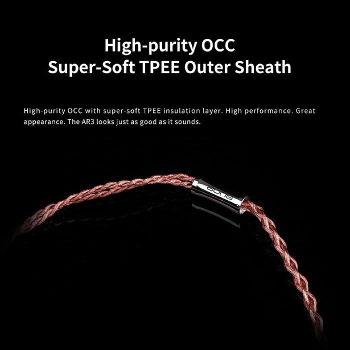 Aune AR3 / AR 3 / AR-3 High Purity 4.4mm Balanced Headphone Cable Original