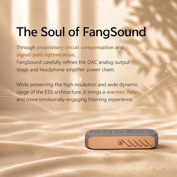 FangSound NEREUS Mini - High-Resolution Portable DAC & Amplifier Original