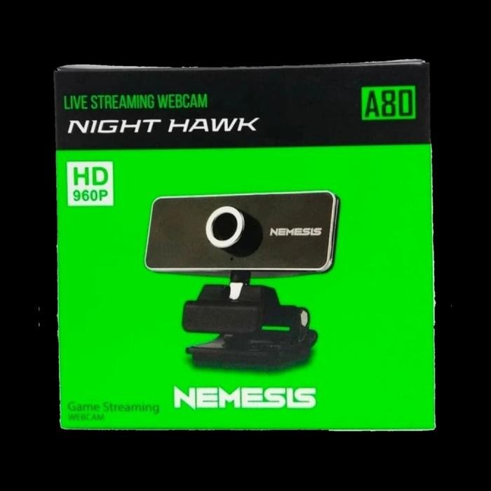 NYK Nemesis Night Hawk A80 / A 80 Game Streaming Webcam Original