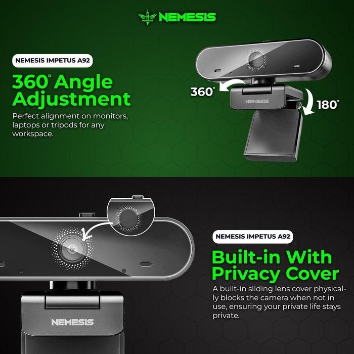 NYK IMPETUS A92 QHD Webcam Original