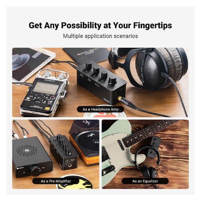 Fosi Audio SK01 / SK 01 Headphone Amplifier & Preamplifier Original