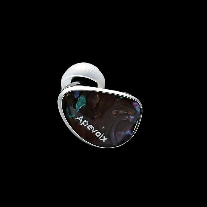 Apevoix Nebula 1DD+8BA Hybrid Driver In-ear Monitor HiFi In Ear Monitor Earphone with Detachable OCC Silver-Plated Cable For Musician / IEM Original