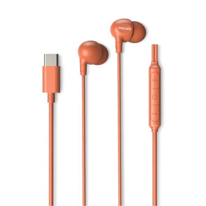 Philips TAE2100 TAE 2100 In-ear Wired Earphone USB-C With Mic Original
