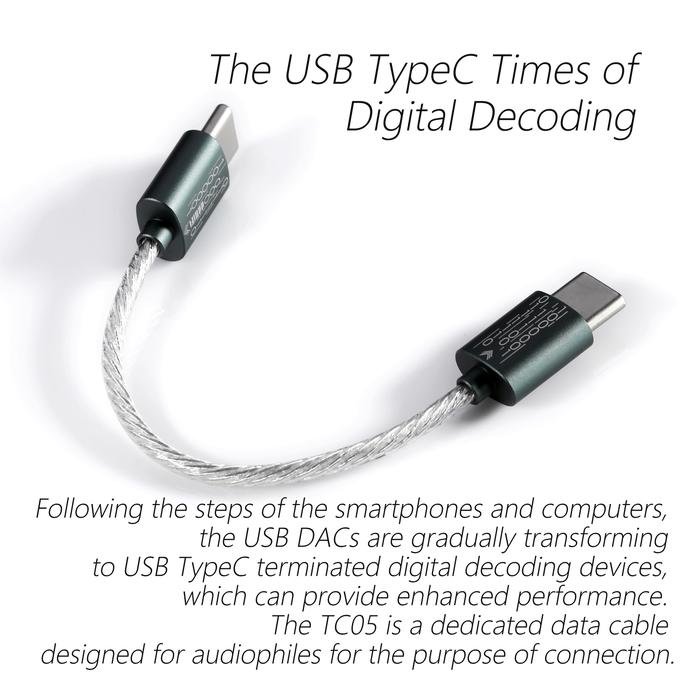 DD DDHIFI The Upgraded TC05 Type C to Type C Data Cable Original