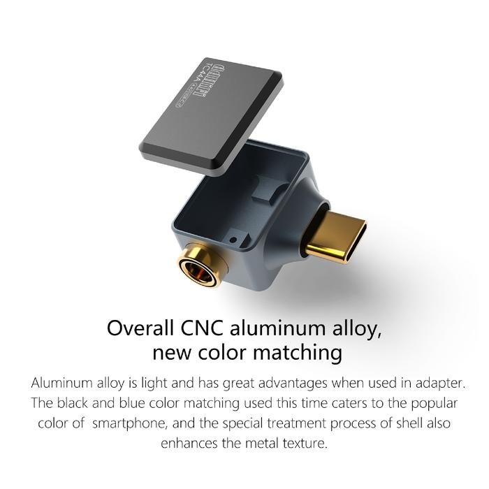 DD DDHIFI TC44A / TC 44A USB C / Lightning Version to 4.4mm Adapter Original