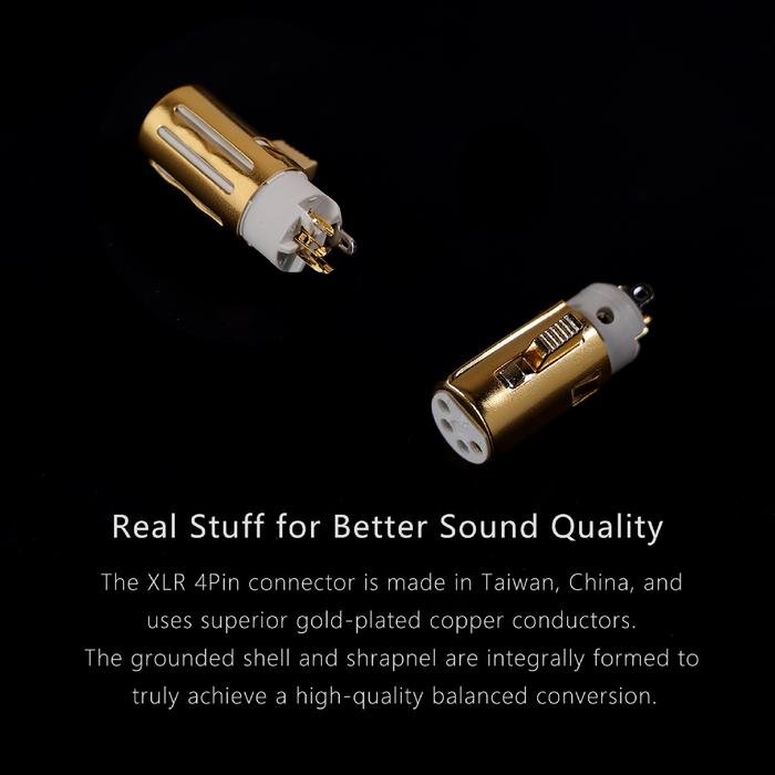 DD DDHIFI XLR44C Balanced XLR 4Pin to 4.4mm Adapter Original
