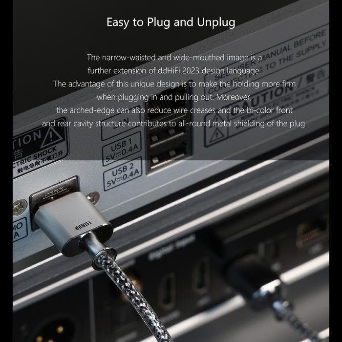 DD DDHIFI TC07BL / TC 07 BL Lightning OTG to USB-B Decoding Cable Original