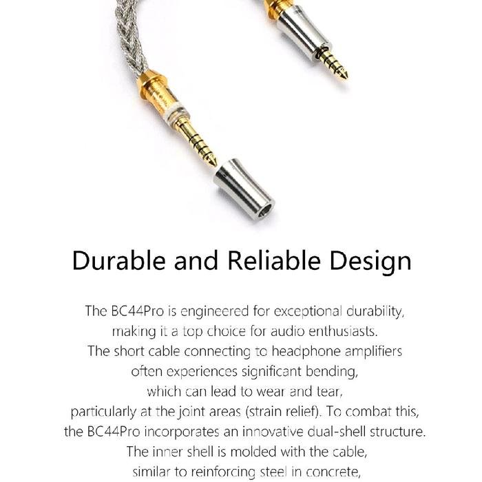 DDHiFi BC44Pro / BC44 Pro / BC 44 Pro 4.4mm Balanced Audio Cable Original