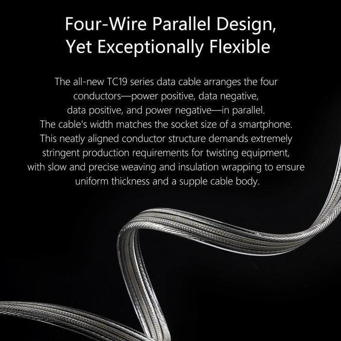 ddHifi COMET TC19BC / TC 19BC Type C to Type B OTG Hifi Cable Original