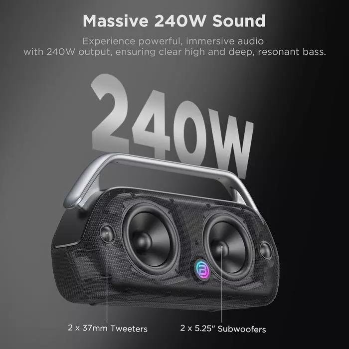 BUGANi Boost Max The Ultimate Portable Bluetooth Speaker For Home And Parties Original