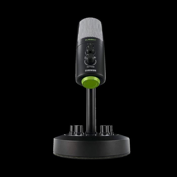 Mackie CHROMIUM Premium USB Condenser Mic Built-in 2-Channel Mixer Original