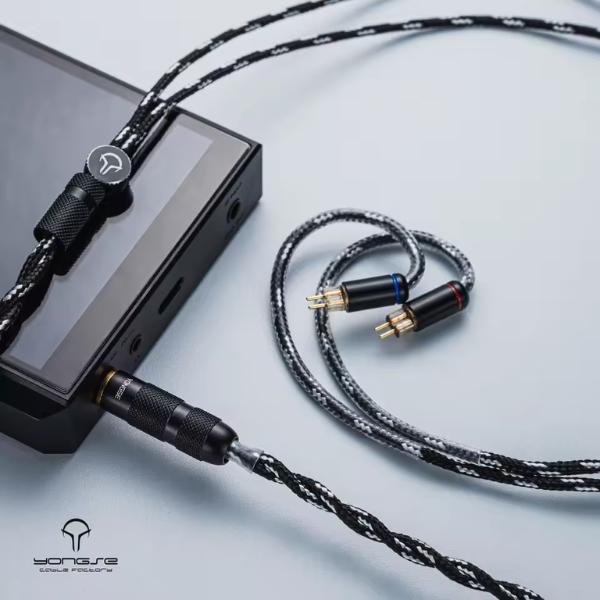 Yongse Piano 6N Single Crystal Copper Upgrade Earphone IEM In Ear Monitor Cable Original