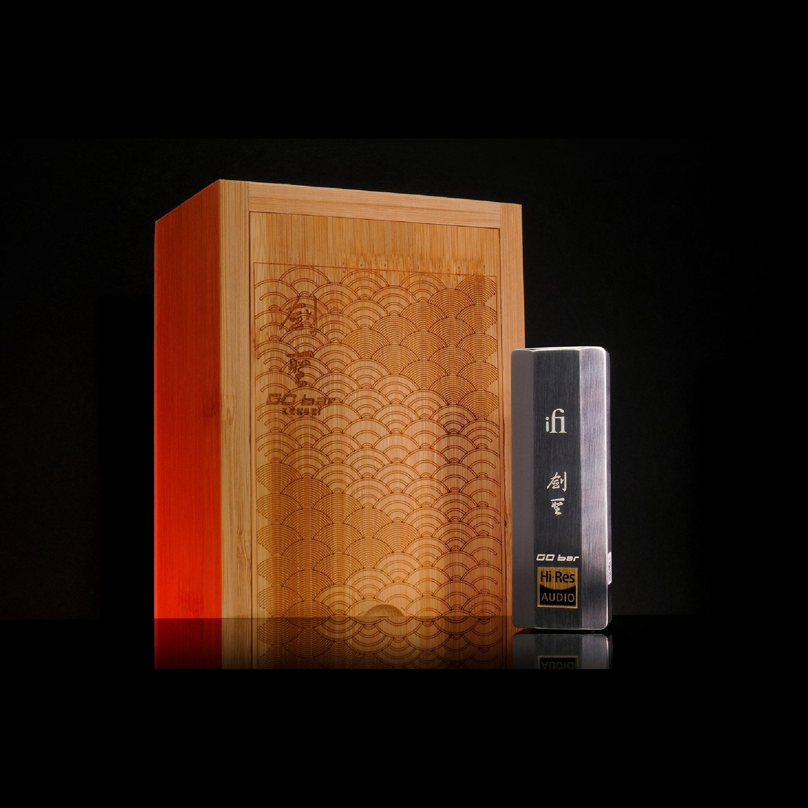 iFi Go Bar Kensei Hi-Res Portable DAC/Amplifier with Full MQA Decoder, K2HD Coding, XSpace, XBass / DAC Amp Original