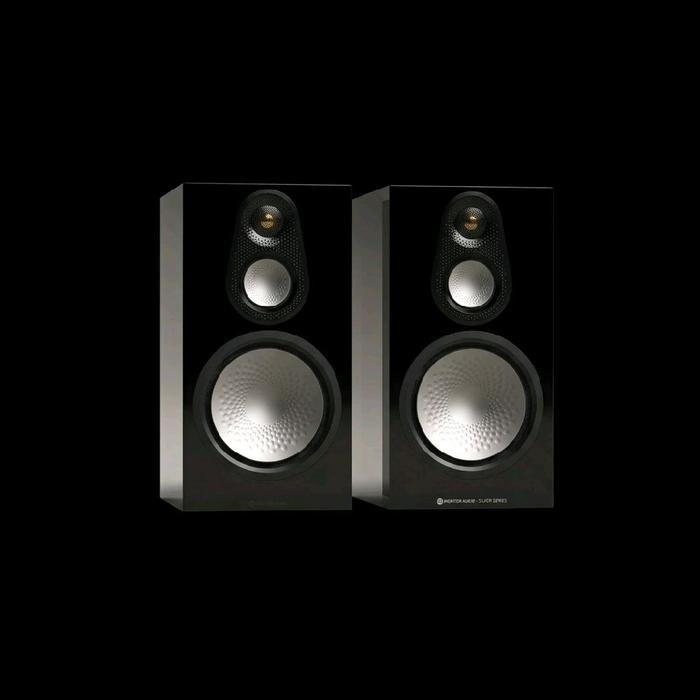 Monitor Audio Silver 100 8G Hi-Fi 3 Way Passive Bookshelf Speakers Original