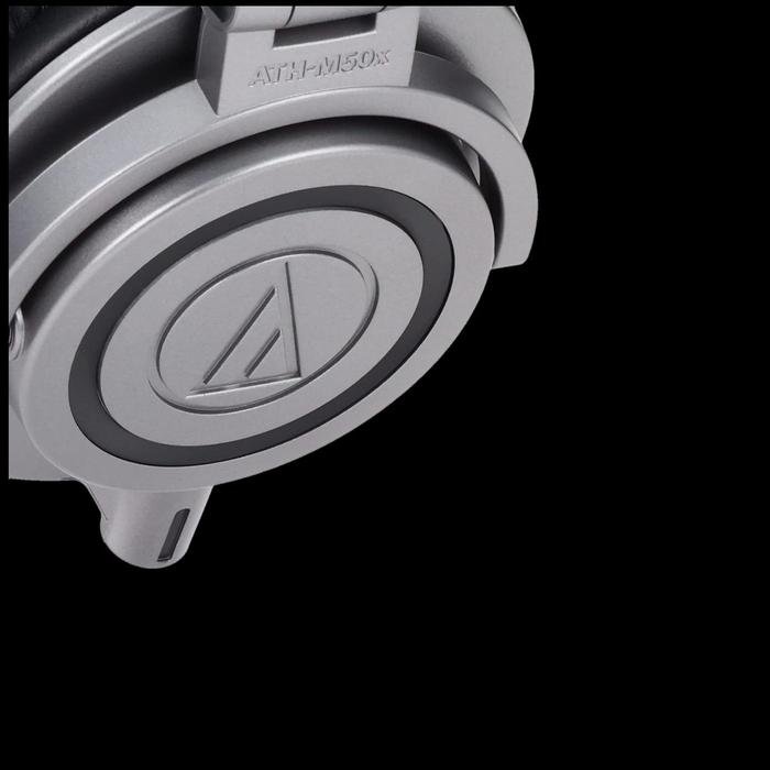 Audio Technica ATH M50x GM / ATH-M50xGM / ATH M50xGM / ATH M50 x GM (Gun Metal) Professional Monitor / Monitoring Headphones Original