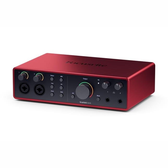 Focusrite Scarlett 16i16 4th Generation / Gen 4 The artist's and producer's 16-in, 16-out USB Audio Interface / Soundcard Original
