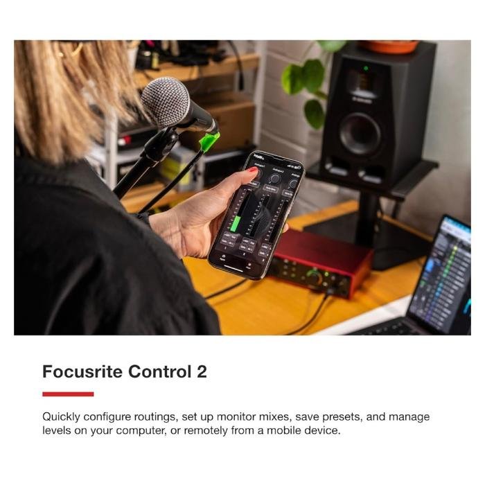 Focusrite Scarlett 18i16 4th Gen / Gen 4 - 18 In / 16 Out Desktop USB Audio Interface / Soundcard Original