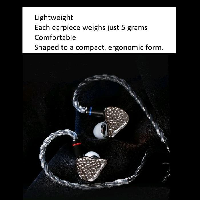 Agasound Performer 2.0 High-Fidelity Single Dynamic Driver In-Ear Monitor Earphone / IEM Original