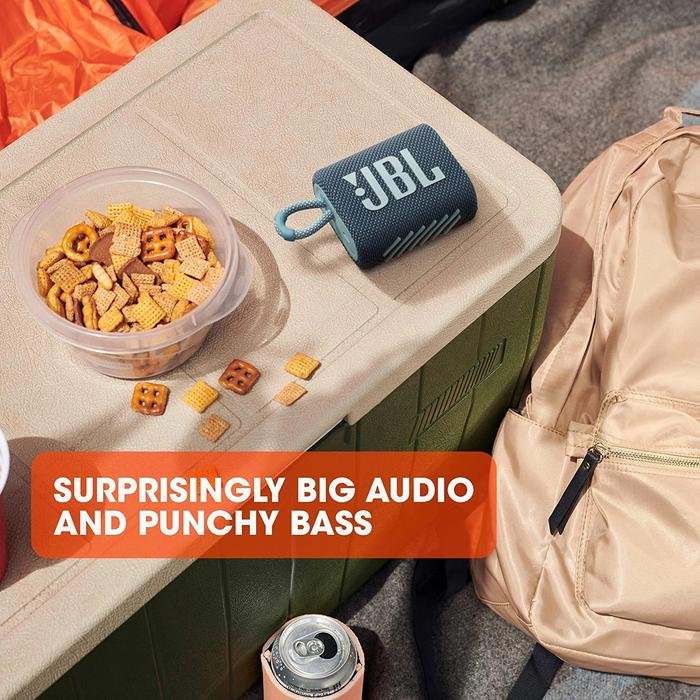 JBL GO 3 (Successor JBL GO 2) Portable Waterproof Bluetooth Speaker Original