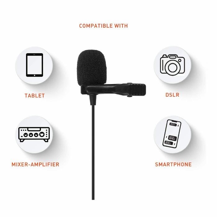JBL CSLM20B / CSLM 20B Battery Powered Lavalier Microphone Original Mikrofon Original