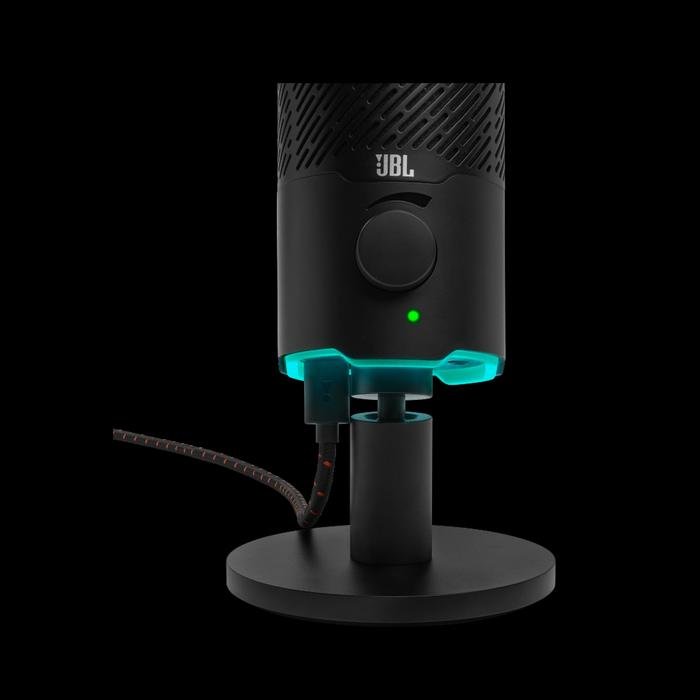 JBL Quantum Stream Dual Pattern Premium USB Mikrofon untuk Streaming, Perekaman & Gaming 100% Produk Resmi Garansi 1 Tahun PT IMS Indonesia