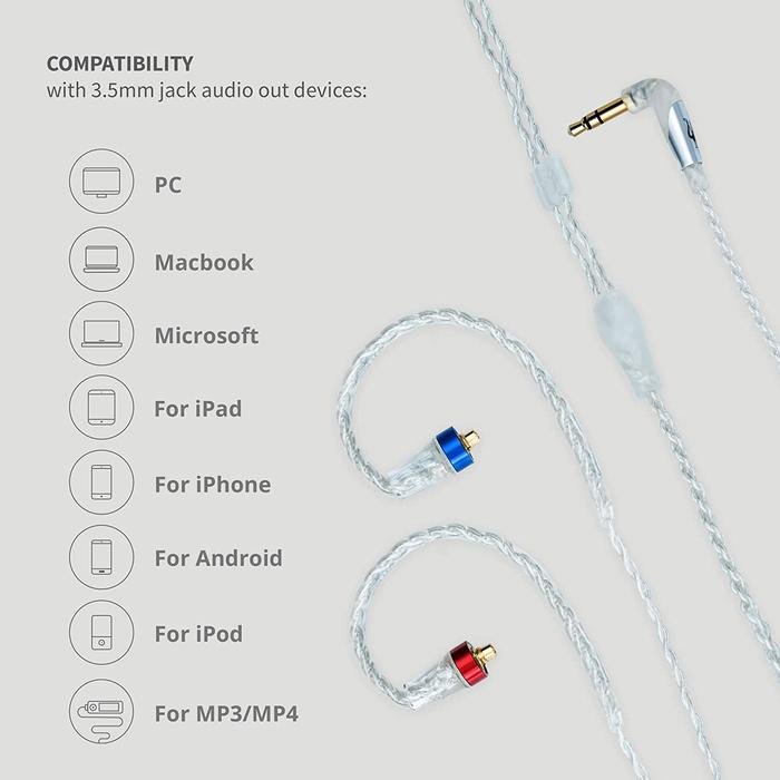 Meze Rai Solo Hi-Fi In Ear Monitor Earphones / iem Original