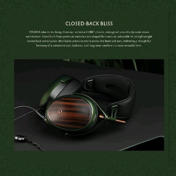 Meze Strada Premium Closed Back Dynamic Headphone Original