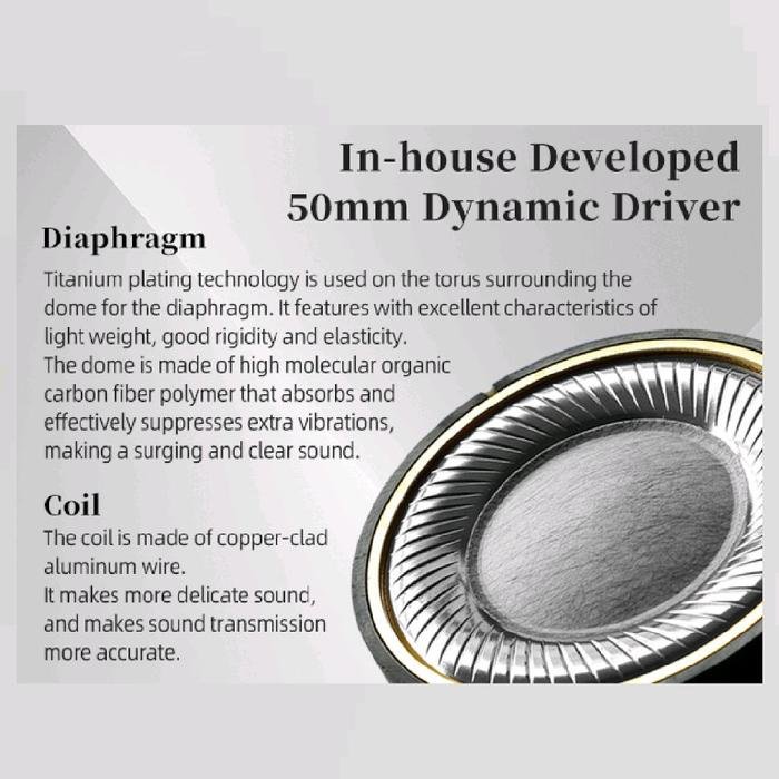 SIVGA Anser 50mm Dynamic Driver Open-Back Wood Headphone Original