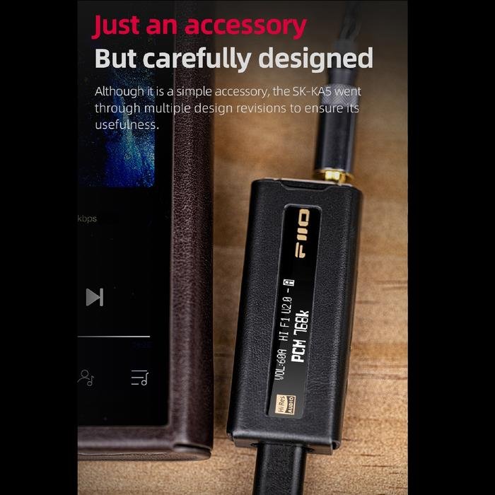 FiiO SK-KA5 / SK KA5 / SK KA 5 Protective Genuine Leather Case For KA5 Original