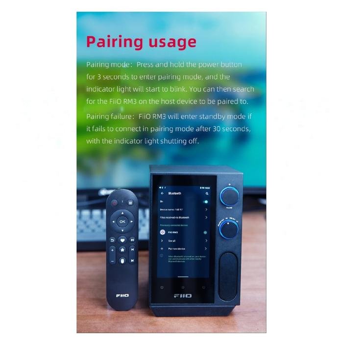 Fiio RM3 / RM-3 / RM 3 Bluetooth remote Control Original