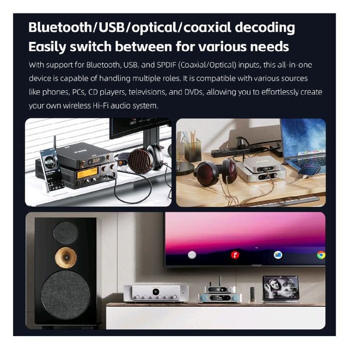Fiio BR15 R2R / BR 15 R2R / BR15R2R High-Resolution Bluetooth Audio Receiver Original