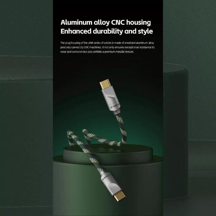 Fiio LINK Series USB / RCA / XLR / Coaxial Hi-Fi Audio Cables Silver Plated Monocrystalline Copper of Cables Original