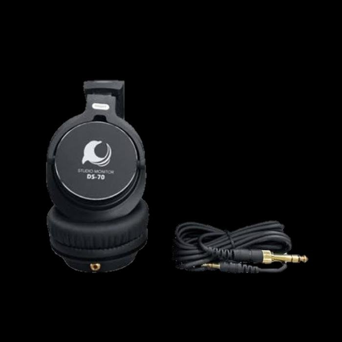 ISK Dolphin Sound DS-70 / DS 70 / DS70 45mm Closed Studio Monitor Headphone Original