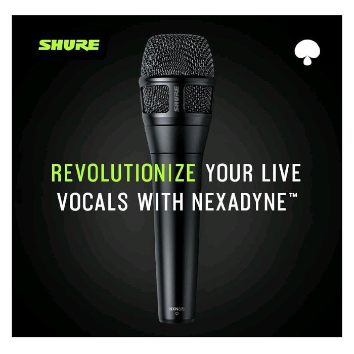 Shure Nexadyne 8/S / Nexadyne 8S / Nexadyne8S / Nexadyne 8 S Supercardioid Dynamic Vocal Microphone for Professional Performance Original