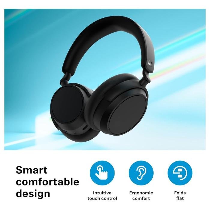 Sennheiser ACCENTUM Plus Wireless Adaptive Noise Cancelling Bluetooth Over-Ear Headphone Original