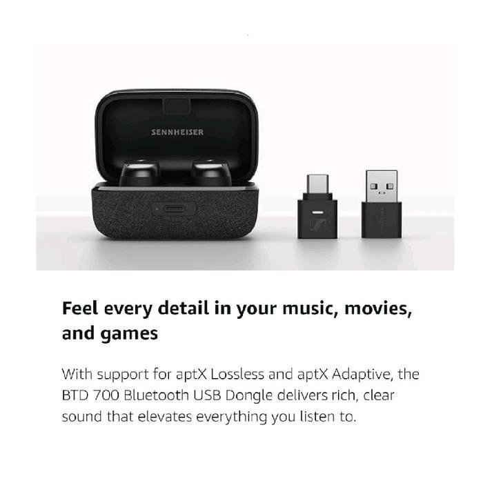 Sennheiser BTD 700 / BTD-700 / BTD700 Bluetooth USB Adapter Original