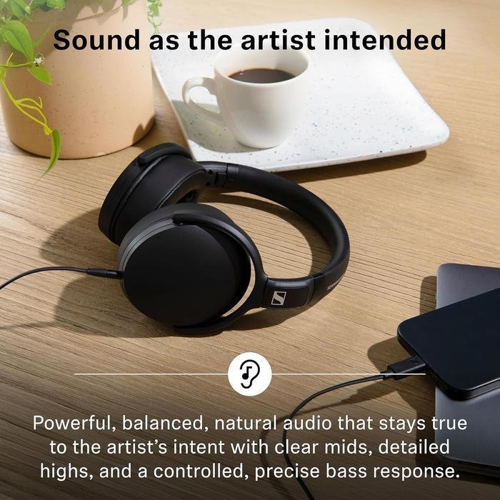 Sennheiser HD400U / HD 400 U / HD400 U Around ear Wired Headphones Type C Original