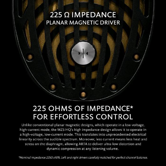 Meze Arta Hi-End Flagship Planar Magnetic Open Back Headphones Original