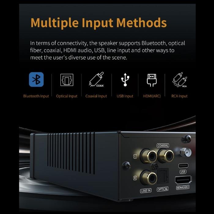 SMSL A200 / A-200 / A 200 2-Channel Amplifier with Level Display Original