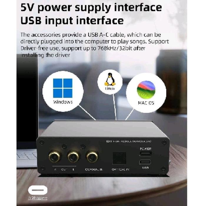 SMSL D1 / D 1 / D-1 ROHM Entry Level Audio Digital Analog Converter DAC Original