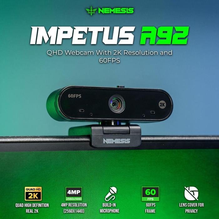 NYK IMPETUS A92 QHD Webcam Original
