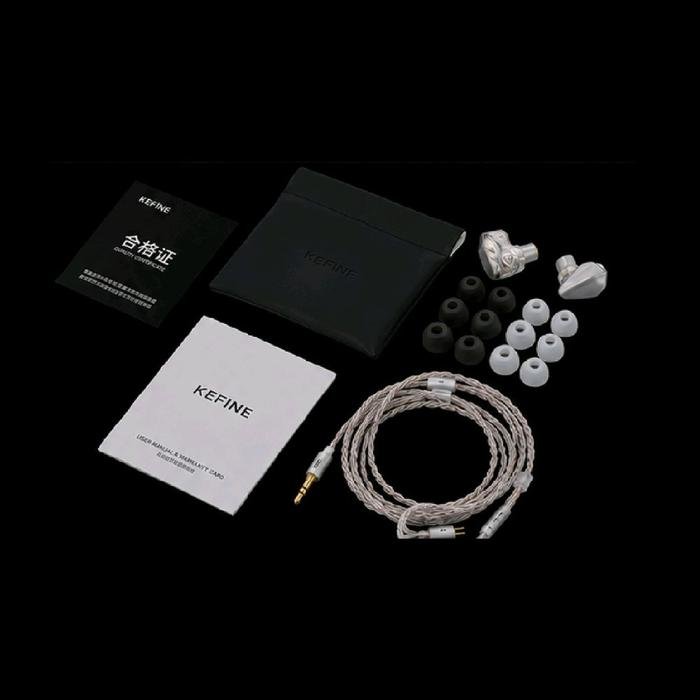 KEFINE Loric 10mm PU + Titanium Composite Diaphragm Dynamic Driver In-Ear Monitor Earphone / IEM Original