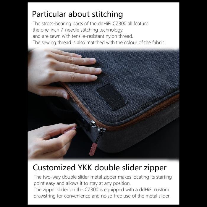 DD DDHIFI CZ 300 / CZ300 Large-Capacity Gadgets Storage Bag / Case Original
