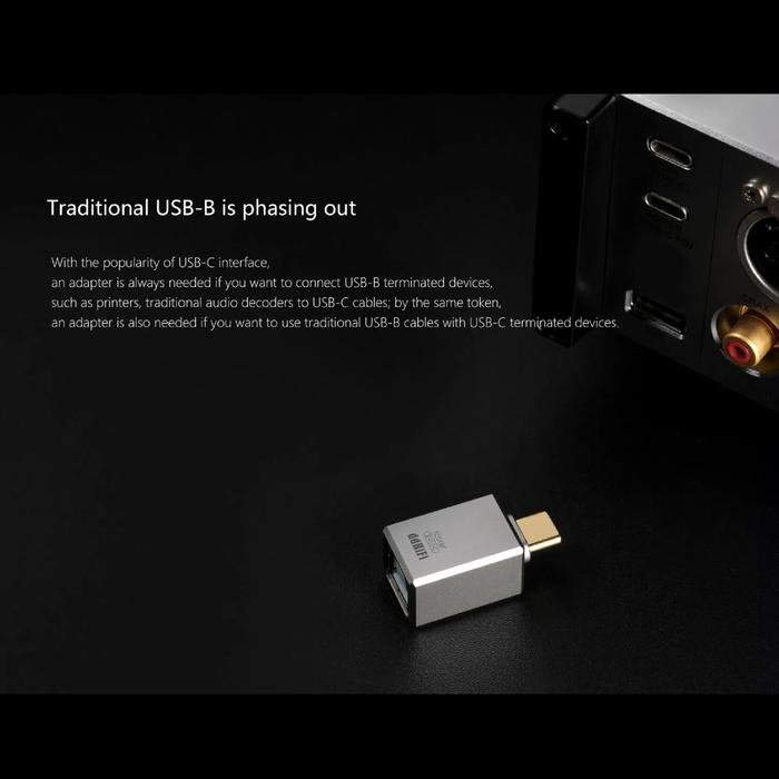 DD DDHIFI TC01B / TC 01B / TC 01 B / TC01BF / TC 01BF / TC 01 BF USB-B to USB-C / USB-C to USB-B Converter Original