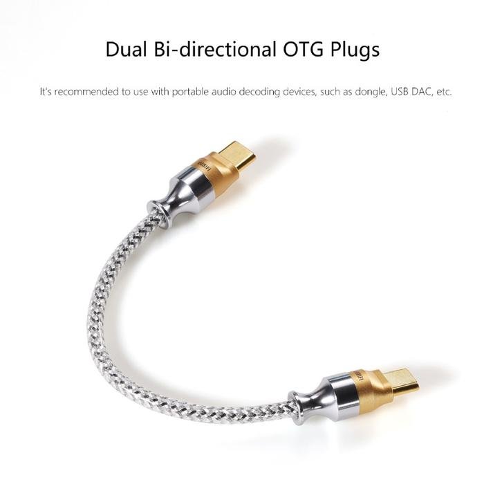 DD DDHIFI TC07S / TC 07 S USB C to USB C OTG HiFi Audiophile USB Cable Original