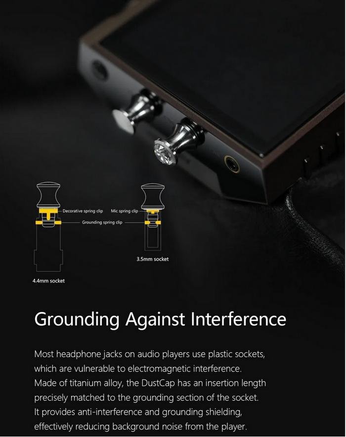 ddHifi Dust Cap Headphone Port Dust Covers Original