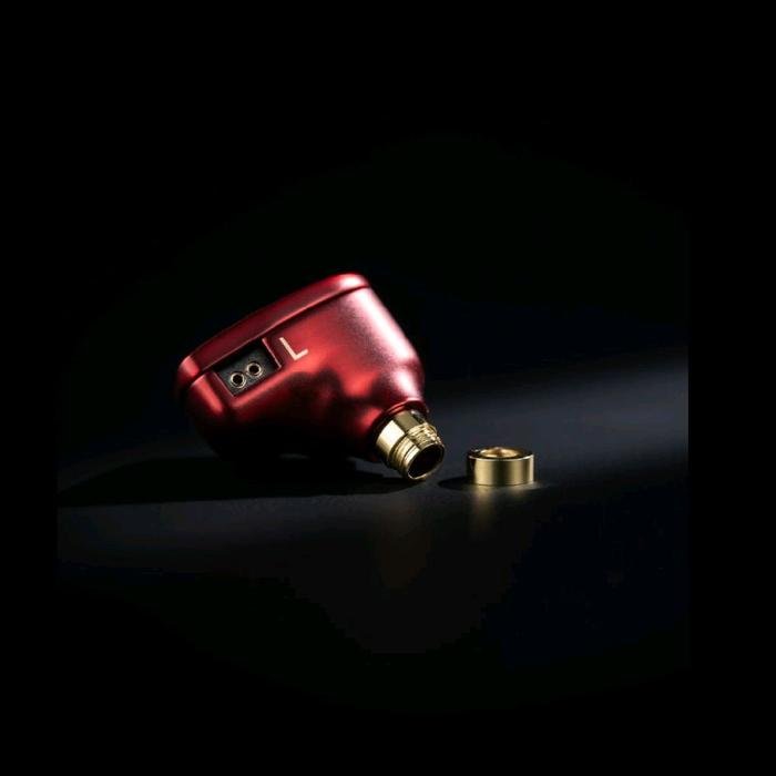 Moondrop Aria 2 / Aria2 / Aria II Ceramic Dome Composite Diaphragm In Ear Monitor Earphones Vibrant Red Edition / IEM Original